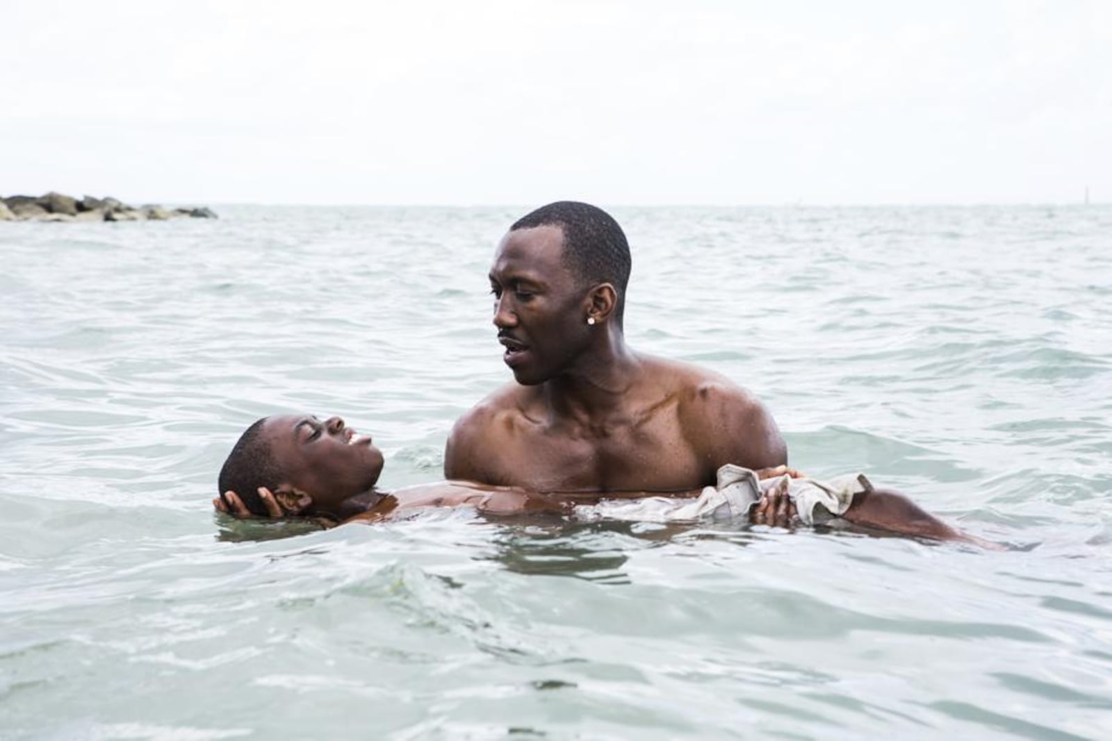 Scene from Moonlight. Centerville grad Hannah Beachler was the movie's production designer.