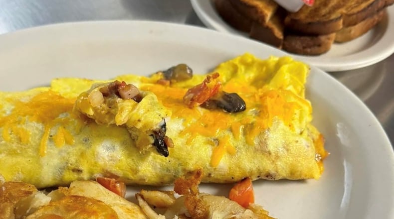 Debbie’s Restaurant, located at 2620 Valley St. in Riverside, has added a temporary 20 cent surcharge to all eggs (FACEBOOK PHOTO).