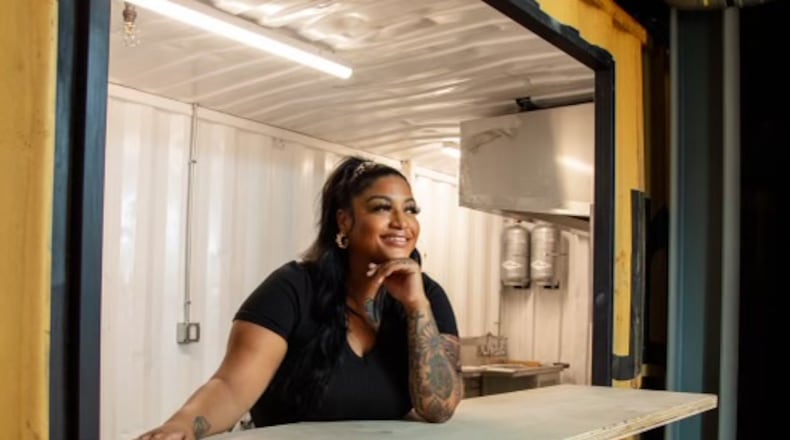 The Burger Bistro by Cece’s Kitchen is coming to The Silos, a new food hall and beer garden expected to open in the fall near 2nd Street Market in downtown Dayton. Pictured is Chef Centruela Collier (CONTRIBUTED PHOTO).