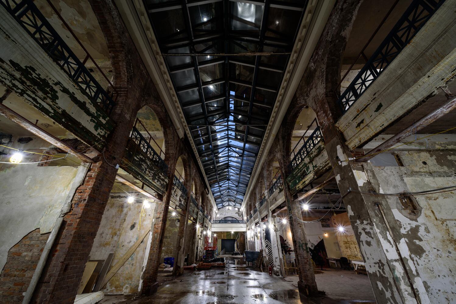 PHOTOS: The Dayton Arcade’s North Arcade awaits Phase 2 of construction