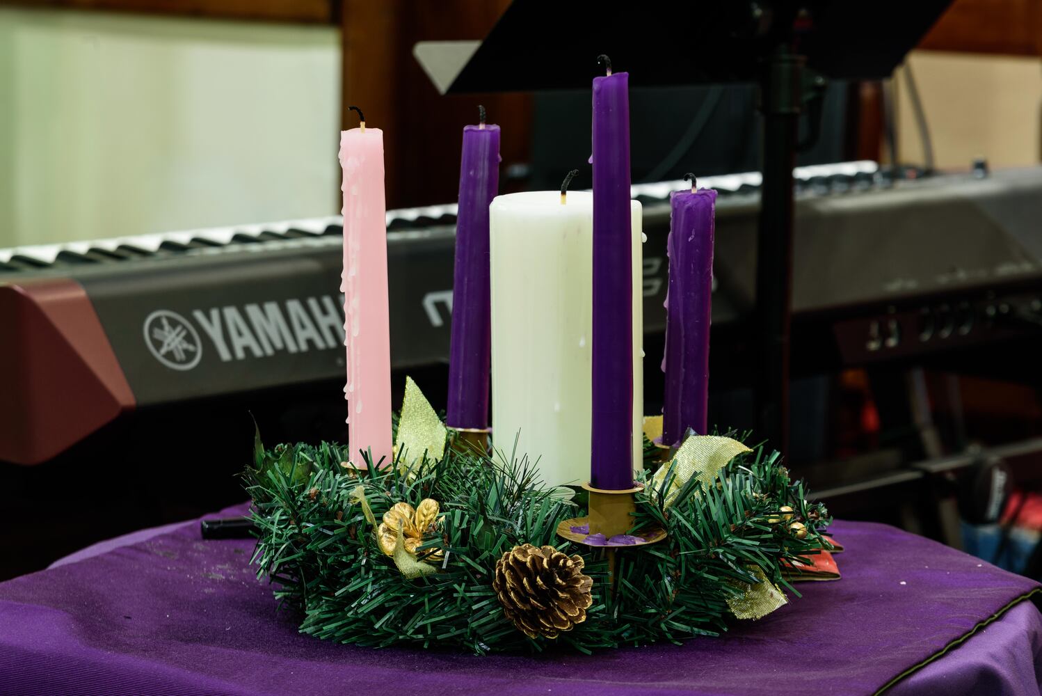 PHOTOS: A look inside McKinley United Methodist Church decorated for Christmas
