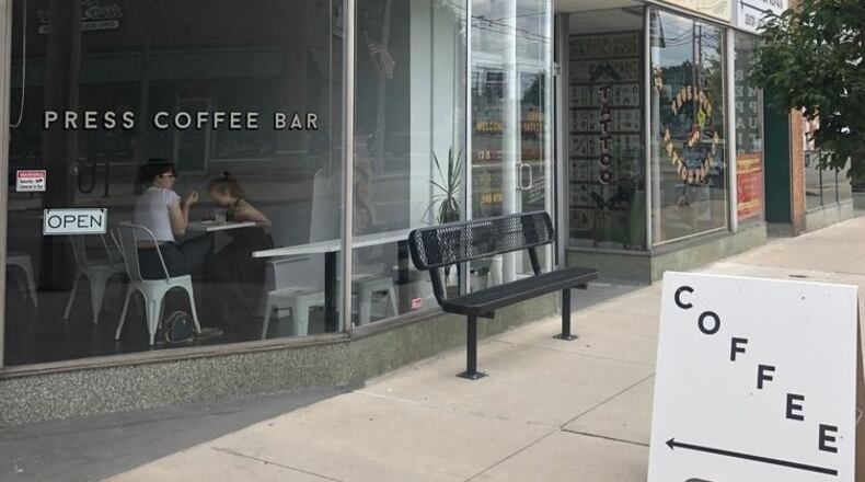 Press Coffee Bar in Belmont has applied for a wine-tasting and wine carryout license.