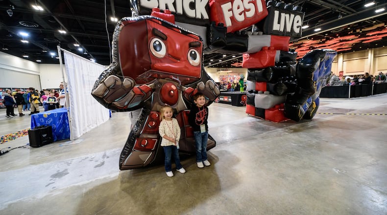 Brick Fest Live made a stop at the Dayton Convention Center in downtown Dayton on Saturday, Jan. 11 and Sunday, Jan. 12, 2025. The family-friendly touring event featured hands-on attractions and activities engineered to inspire, educate and entertain with LEGO bricks. Here’s a look at highlights from Sunday. TOM GILLIAM / CONTRIBUTING PHOTOGRAPHER