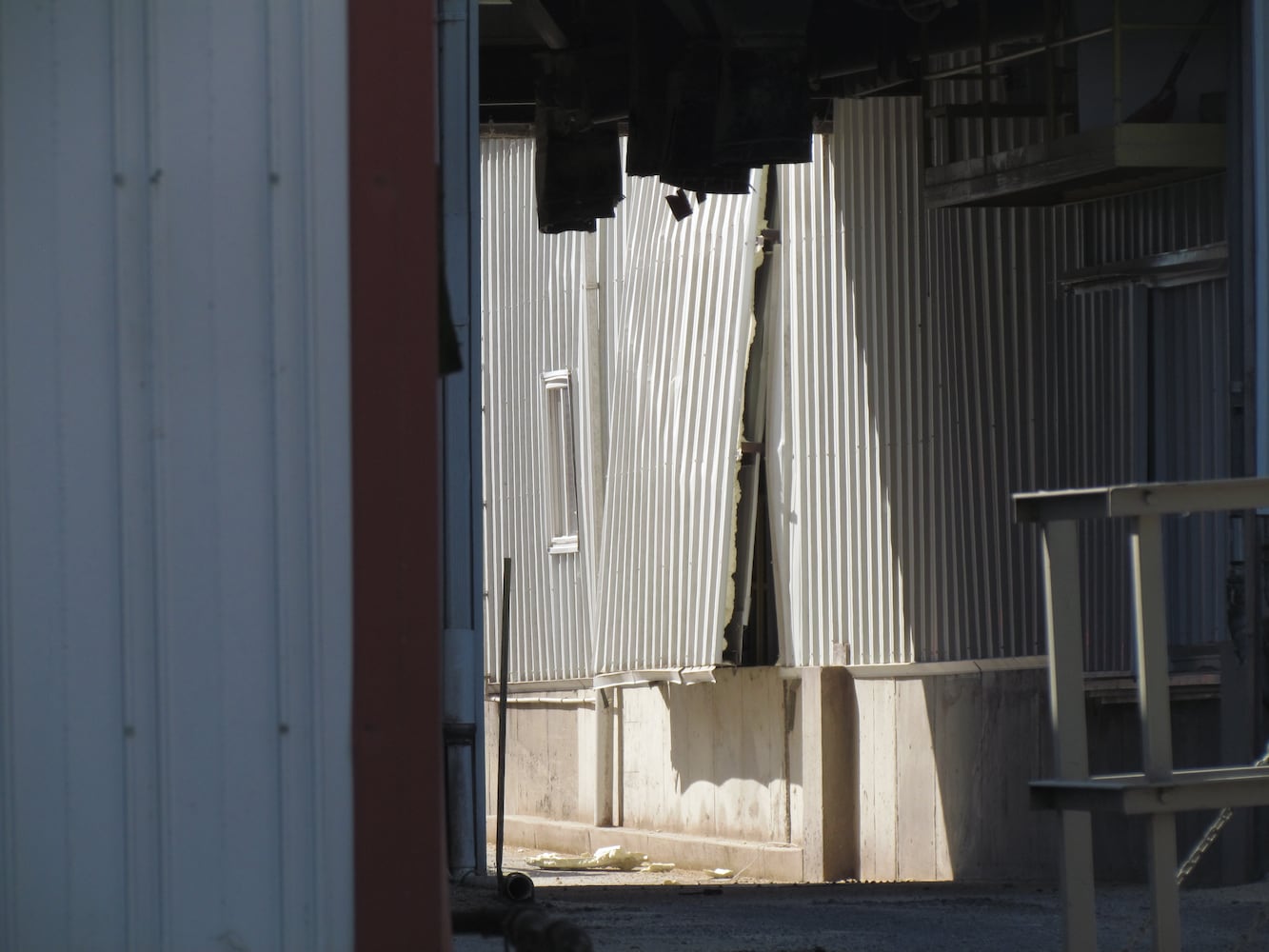 Grain elevator explosion in Celina