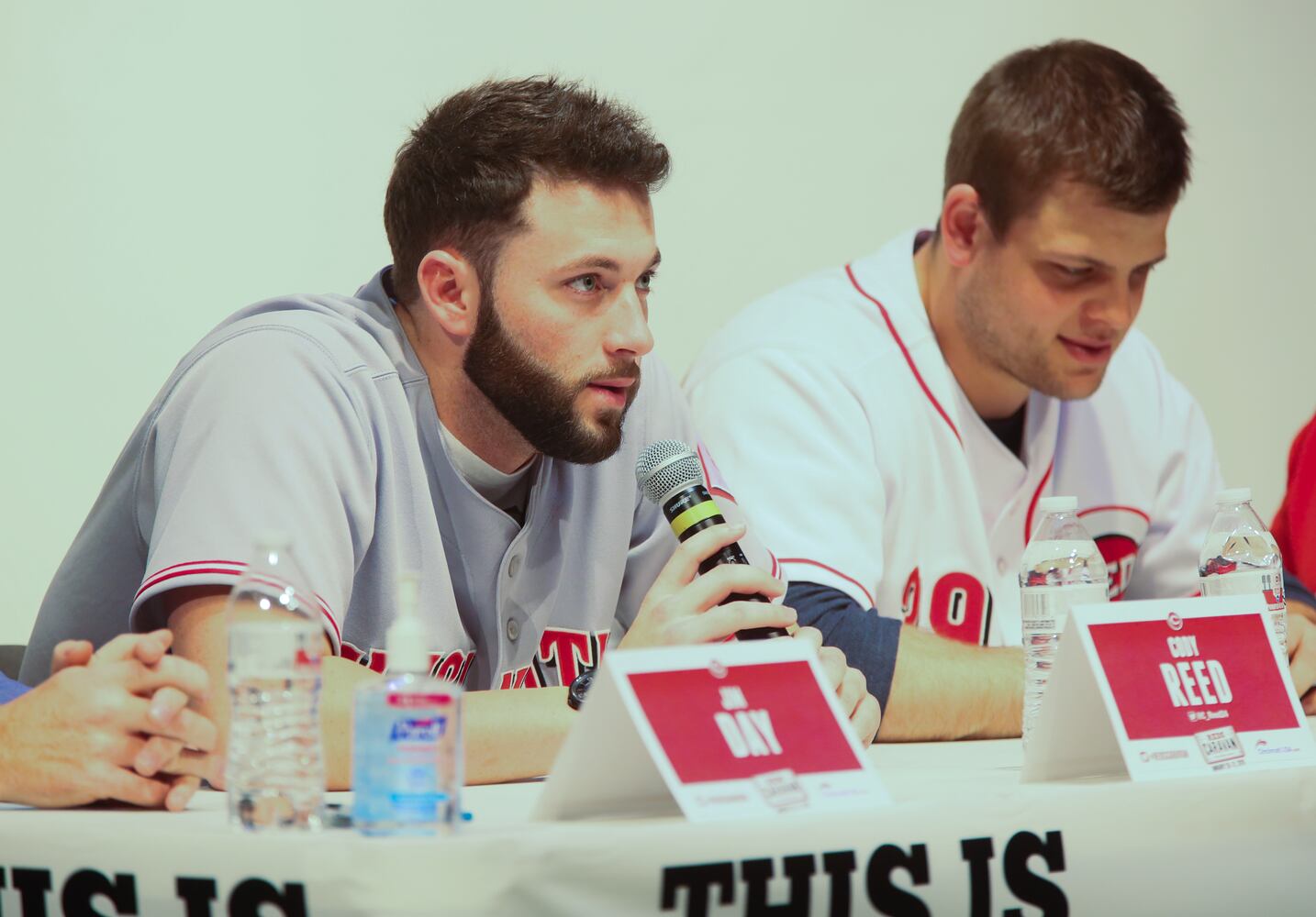 Reds selling a new era at caravan stops