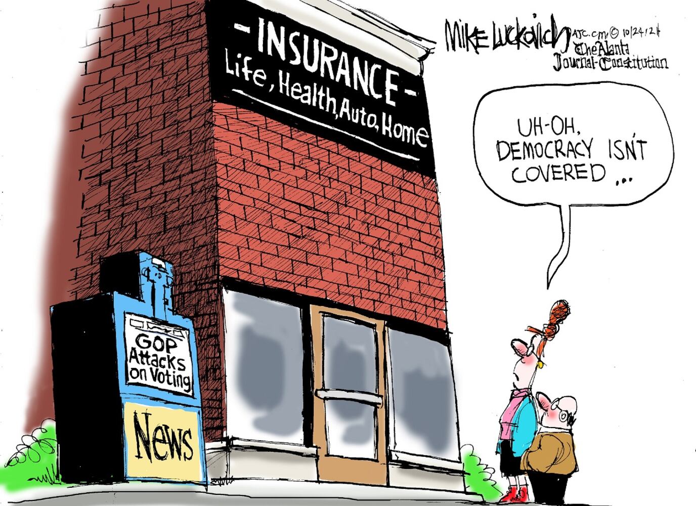 WEEK IN CARTOONS: Gen. Colin Powell, supply chain woes and more