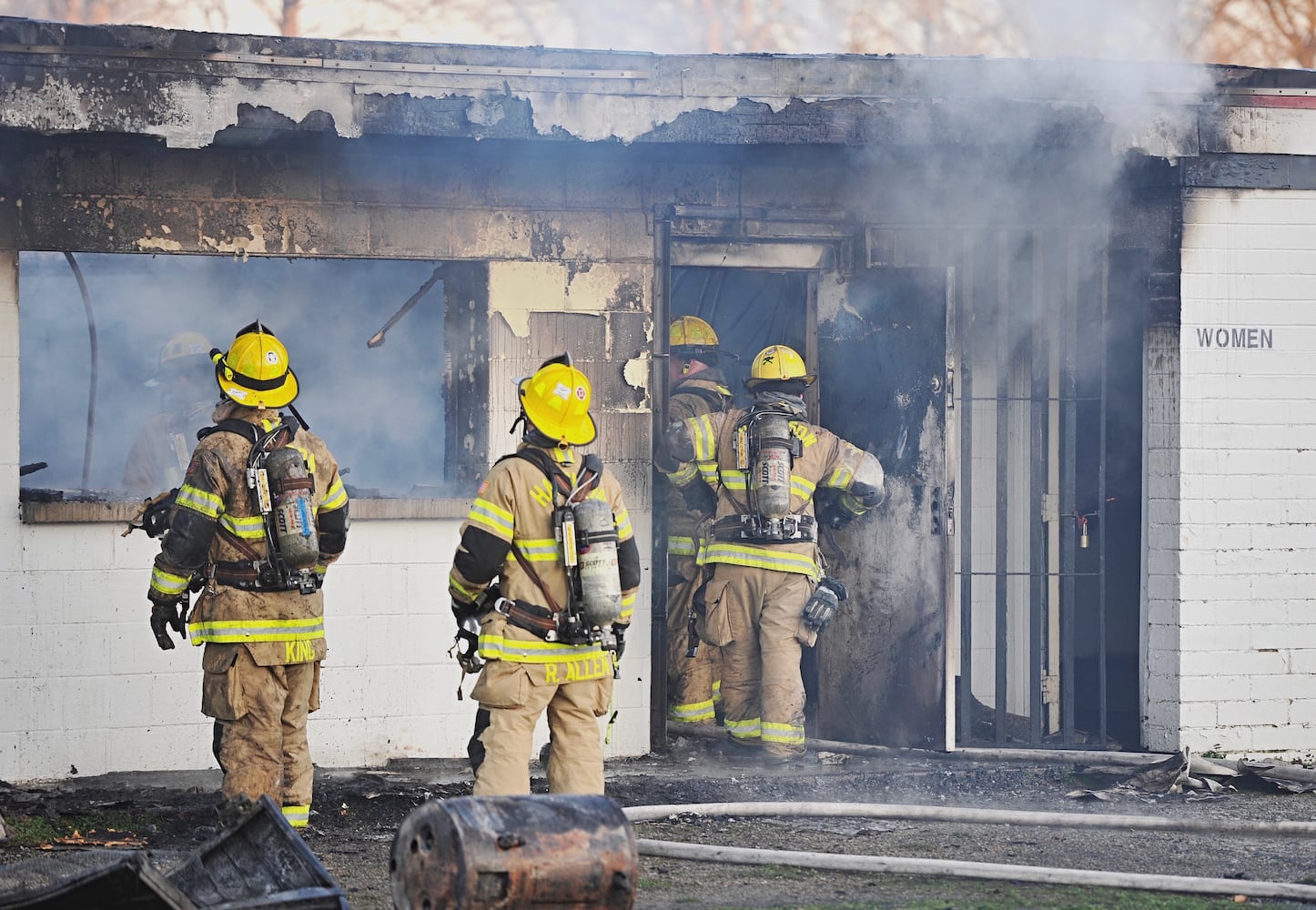 PHOTOS: Dayton Rugby Club fire