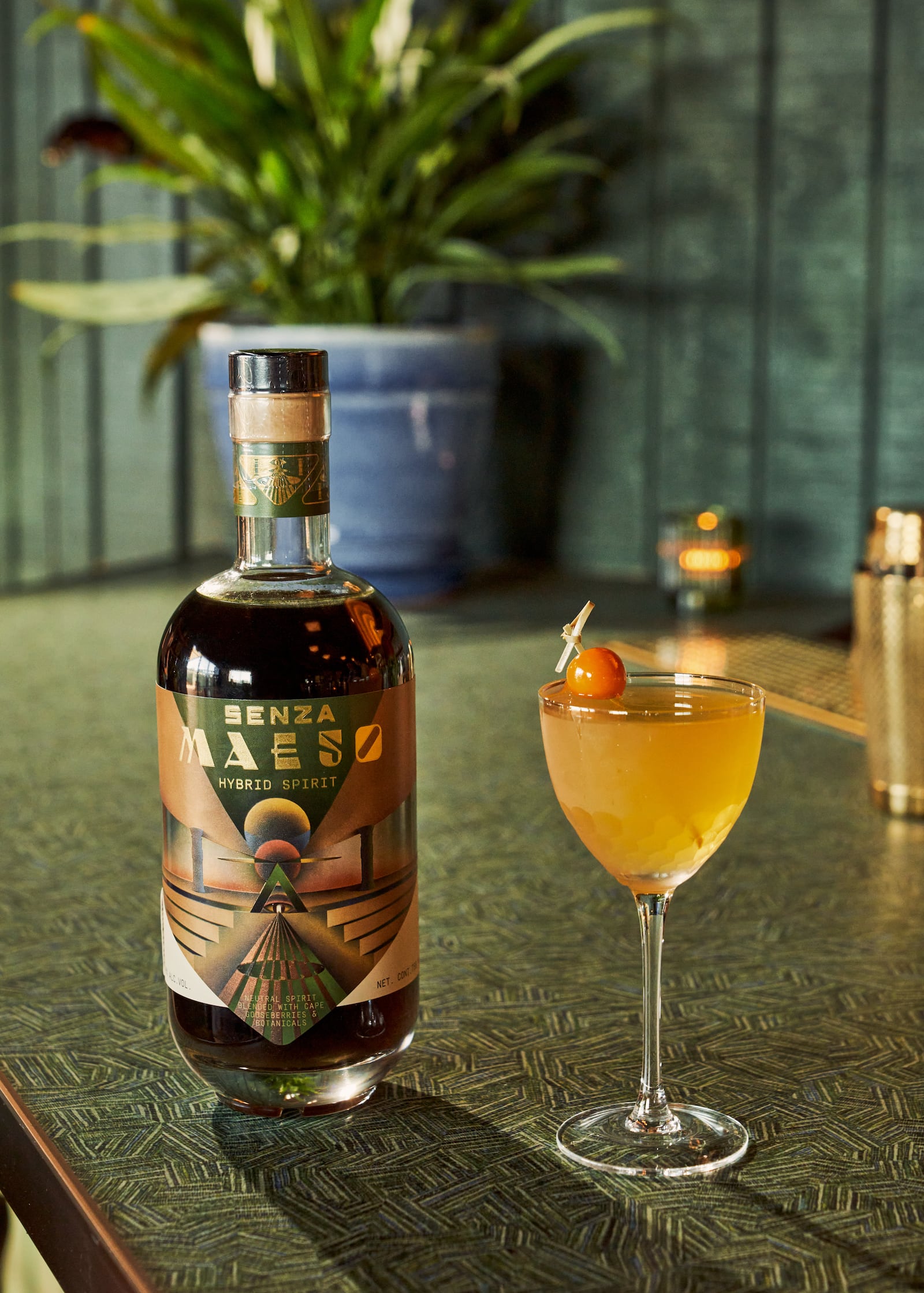 After graduating from Fairmont High School in 2000, Jay and Ryan Gitman, spent time in California before settling down in Texas where they’ve opened a tasting room and bar featuring Senza Maeso — a hybrid spirit they’ve created from South American cape gooseberries (PHOTO CREDIT: LIKENESS STUDIO).
