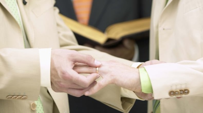 Religious conservatives won passage in the Ohio House of a bill to make it explicit: clergy do not have to perform same-sex marriage ceremonies if they don’t want to do so. Getty Image