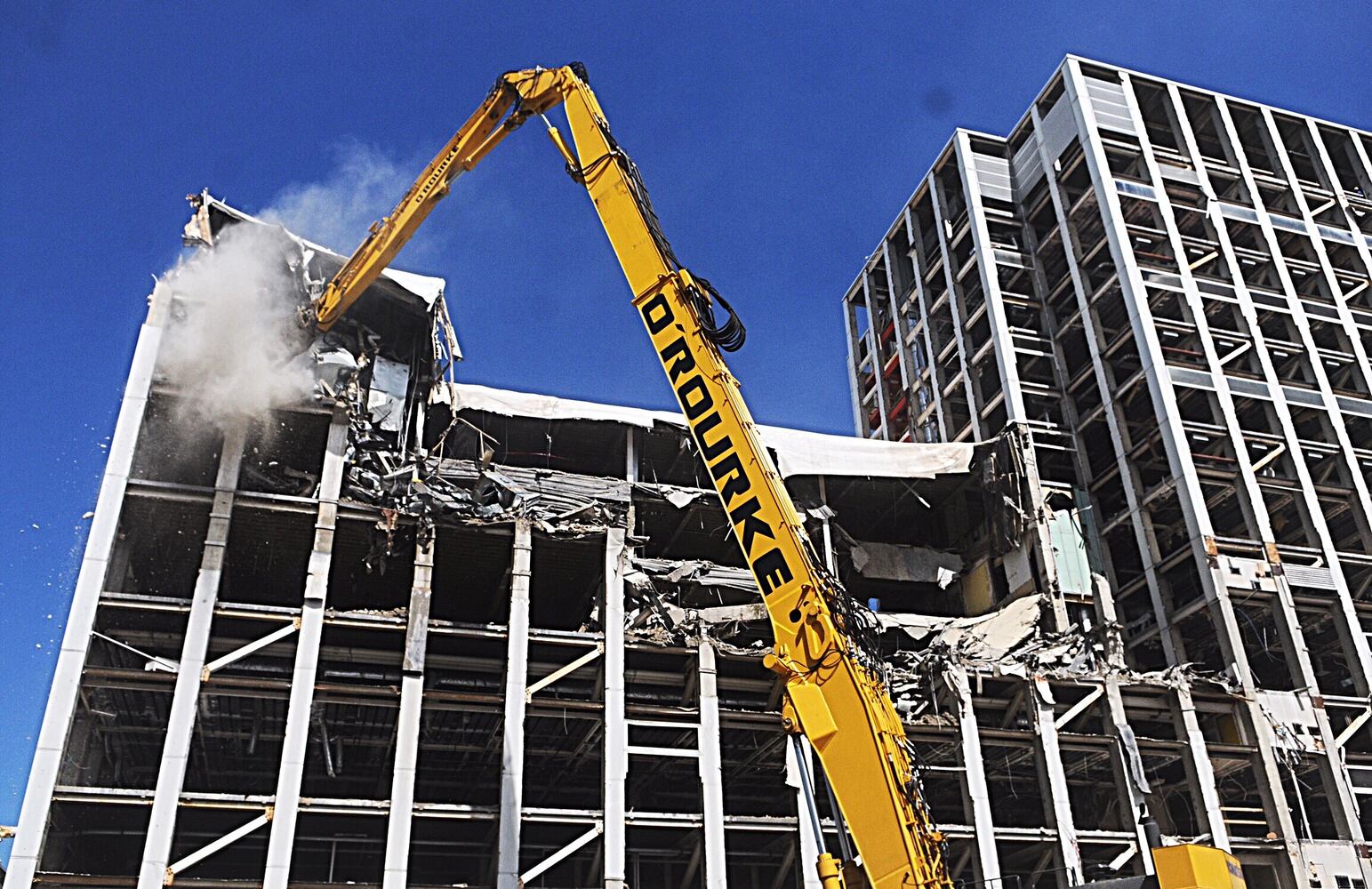PHOTOS: Demolition of Good Samaritan Hospital continues