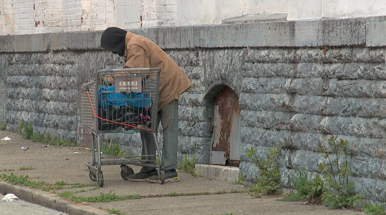 North Over-The-Rhine residents say neighborhood is “out of control” with rampant drug use, public toileting, crime, blight. RAY PFEFFER/WCPO