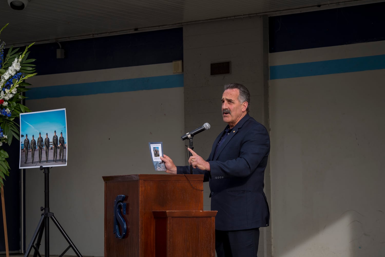 PHOTOS: Funeral held for Thunderbird pilot Maj. Stephen ‘Cajun’ Del Bagno