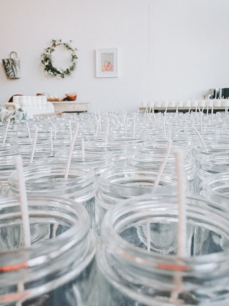 Remembrance Candles available for the moment of silence in memory of Oregon District victims