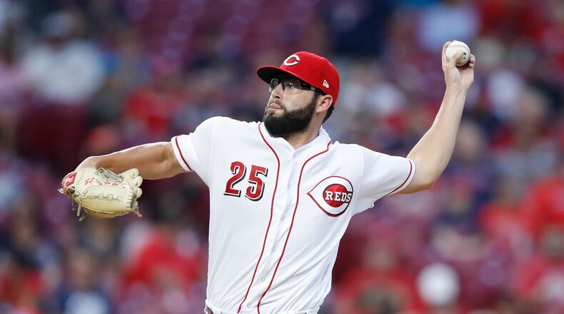 CINCINNATI, OH - AUGUST 15: Cody Reed #25 of the Cincinnati Reds pitches in the third inning against the Cleveland Indians at Great American Ball Park on August 15, 2018 in Cincinnati, Ohio. (Photo by Joe Robbins/Getty Images)