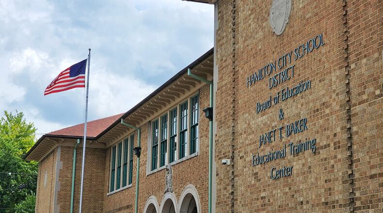 Hamilton City School District board of education building on Dayton Street in Hamilton. NICK GRAHAM/STAFF