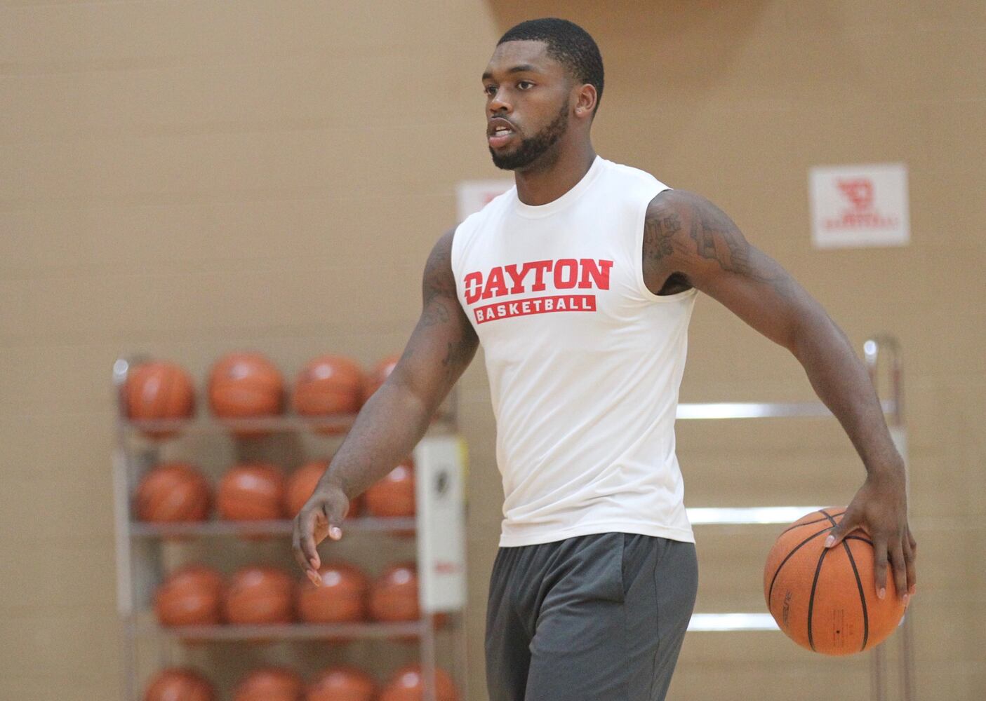 Photos: Dayton Flyers hold summer practice