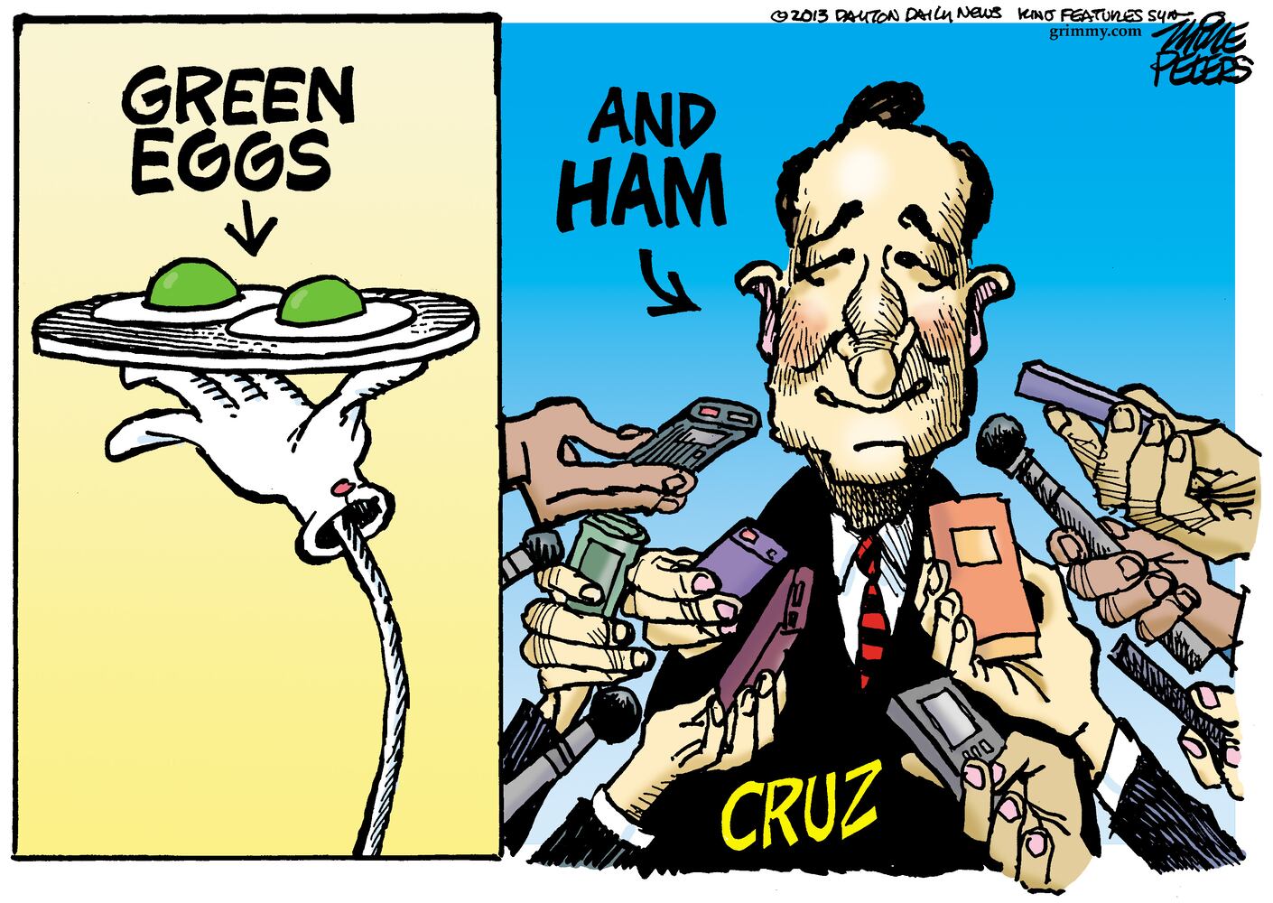 Peters: Ted Cruz
