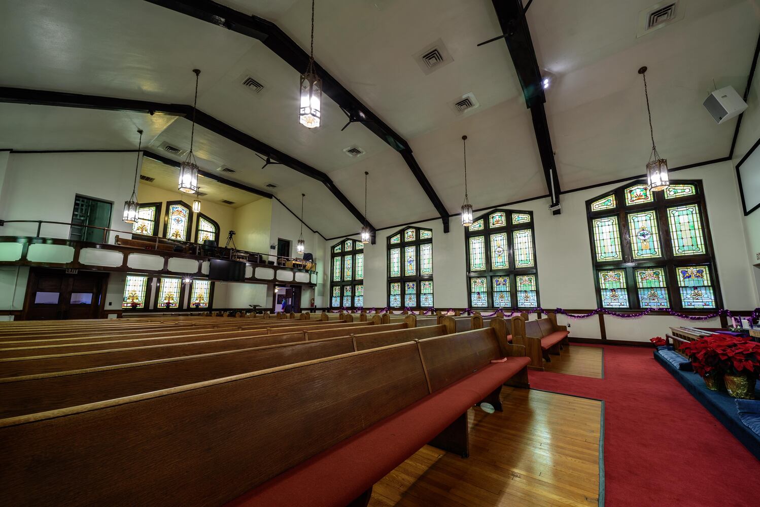 PHOTOS: A look inside McKinley United Methodist Church decorated for Christmas