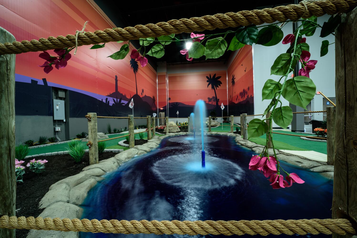 PHOTOS: Take a sneak peek at Scene75's new Sunset Island mini-golf course