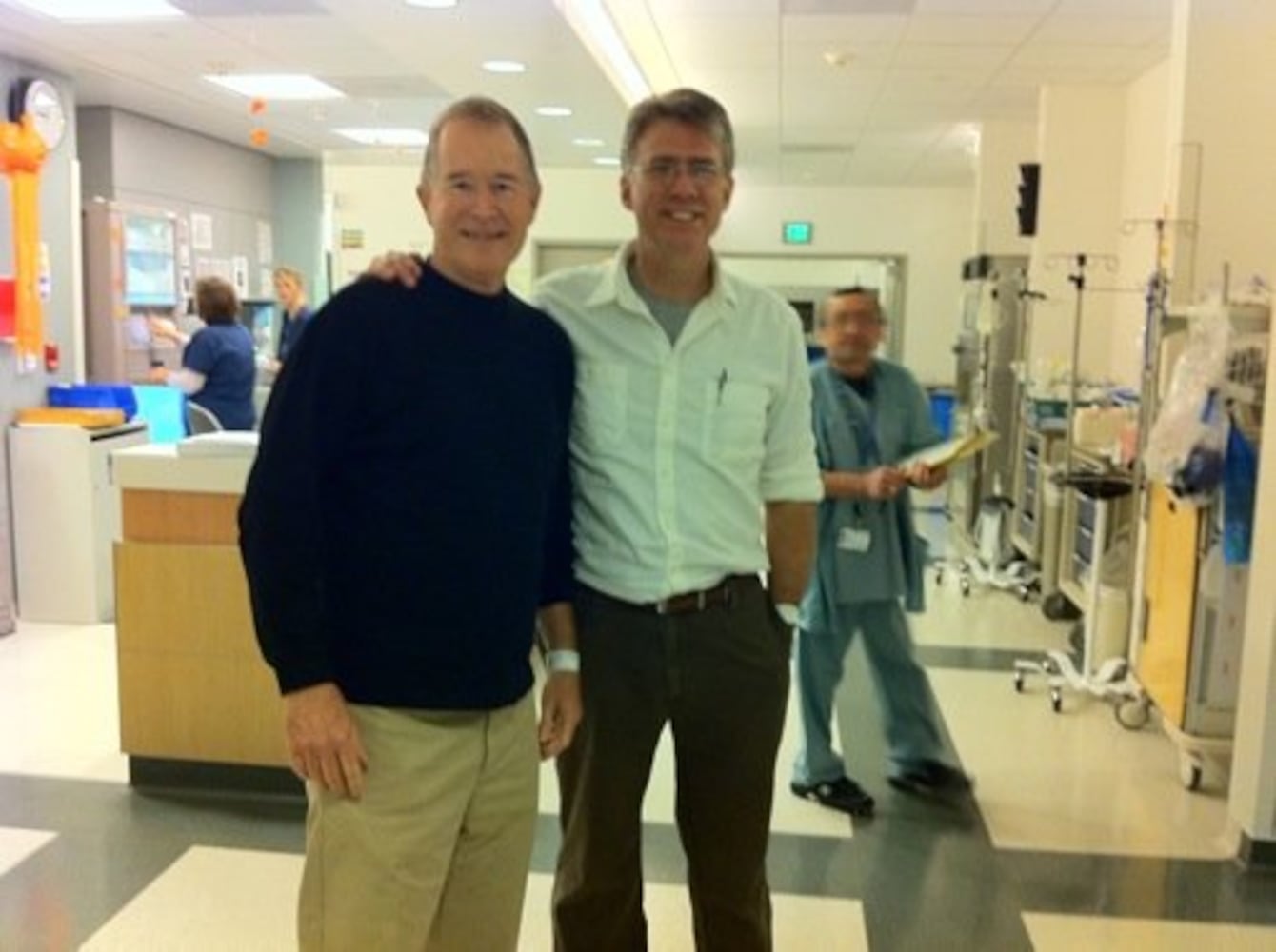 Erma Bombeck's son gets transplant