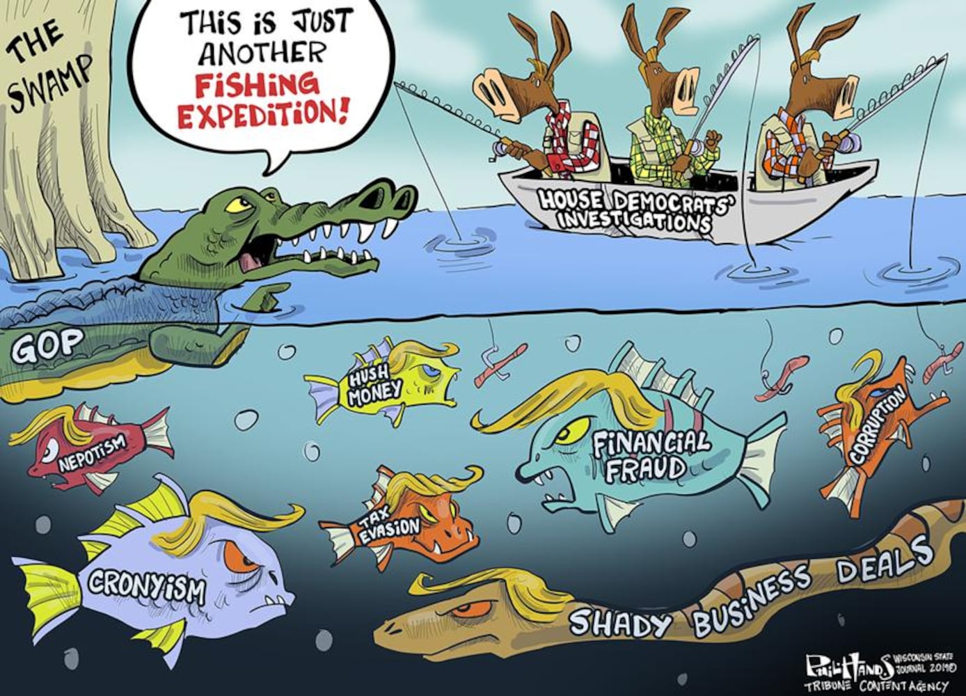 Week in cartoons: Trump’s tax returns, the black hole and more