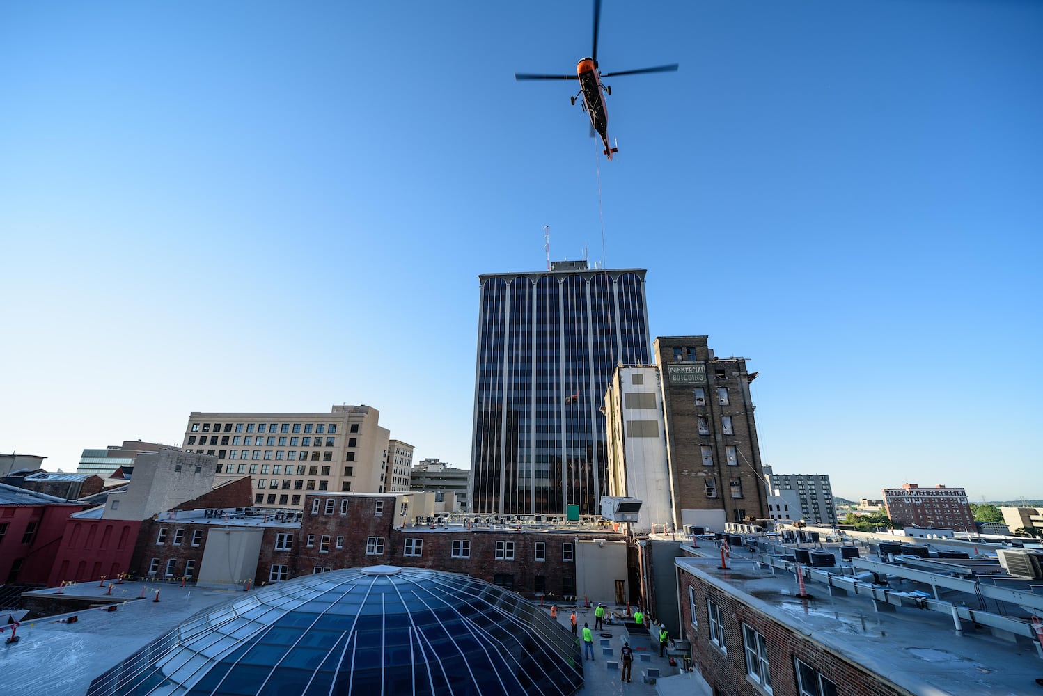 PHOTOS: Special delivery to Dayton Arcade