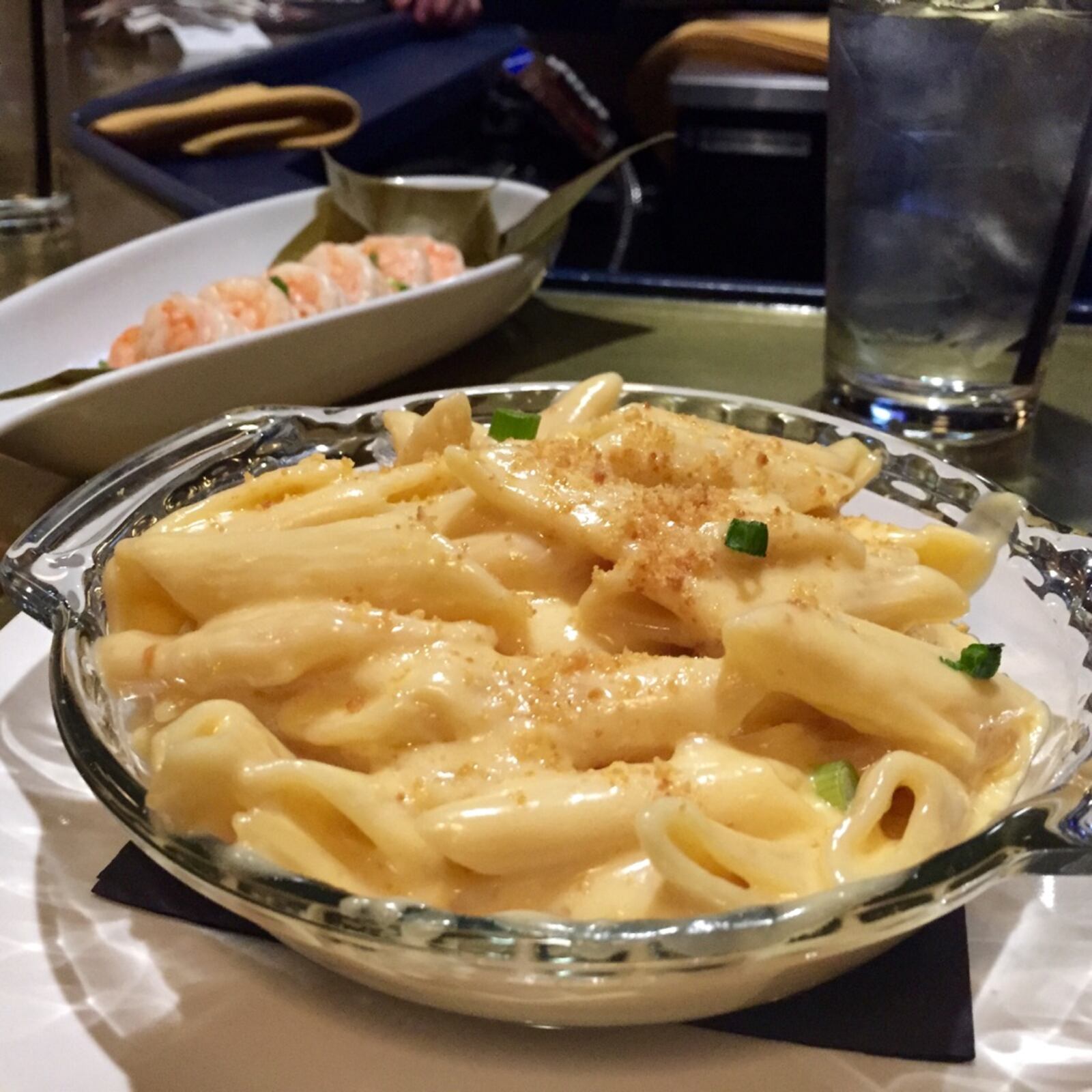 Roost Events first opened as Park City Club in late November 2015. The mac and cheese is so good that its simply described as "chef's recipe." The cheese sauce coats penne pasta and is topped with savory cornbread crumbs for some crunch. ALLEGRA CZERWINSKI / STAFF