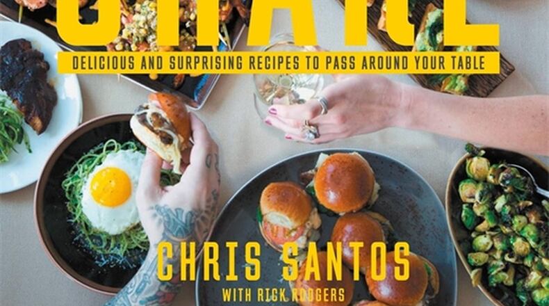 Chris Santos, author of “Share: Delicious and Surprising Recipes to Pass Around Your Table,” runs the New York City restaurants Stanton Social, Beauty & Essex and Vandal. Contributed by Grand Central Life & Style