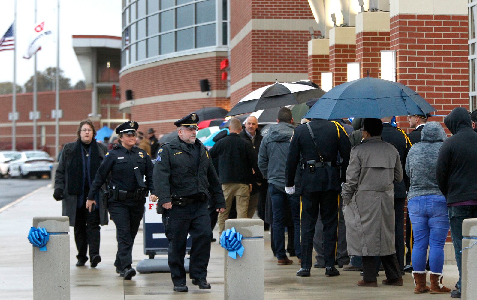 PHOTOS: City of Dayton honors Det. DelRio with memorial service, public viewing