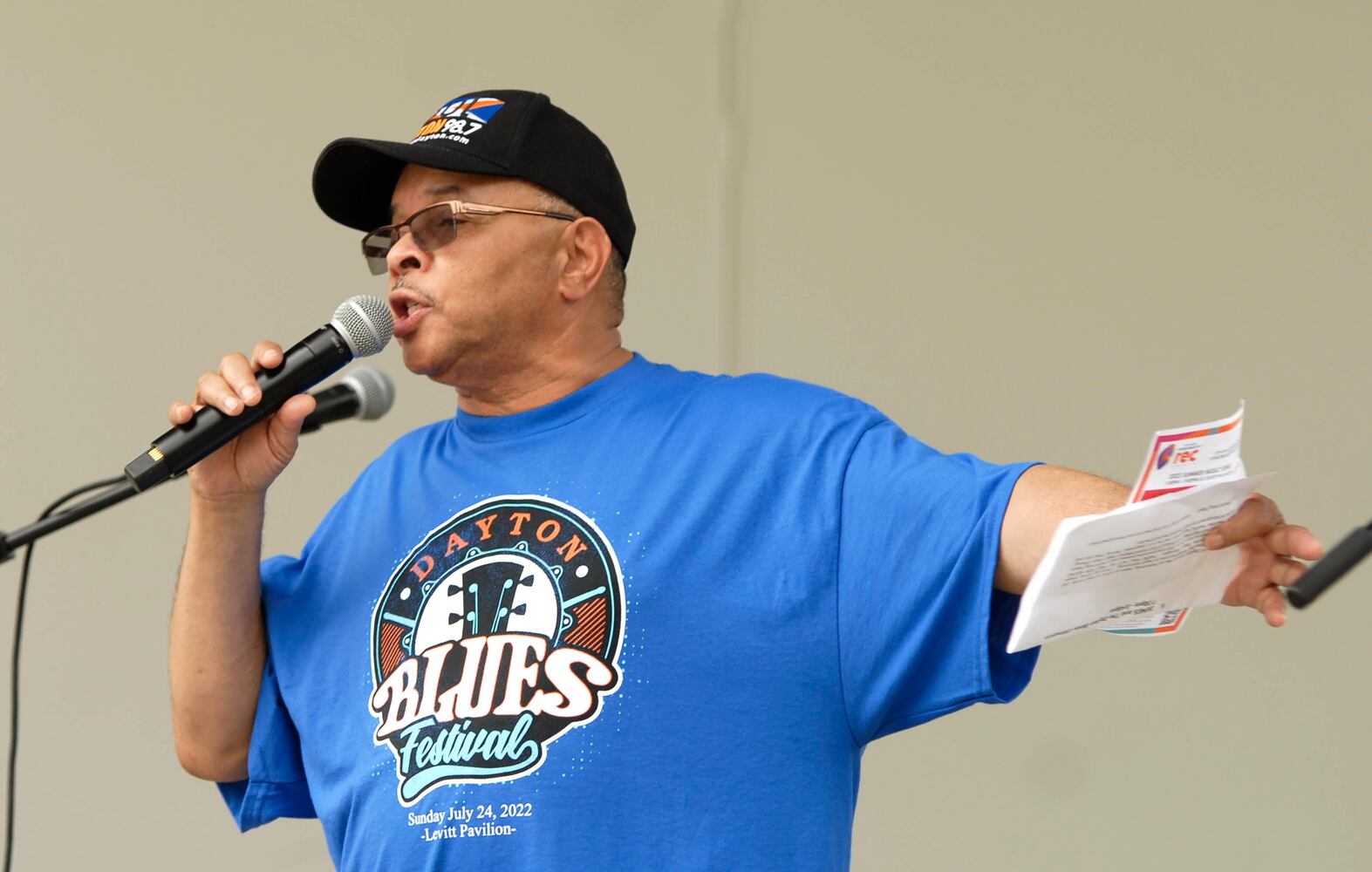 Did we spot you at the Dayton "Blues" Festival?