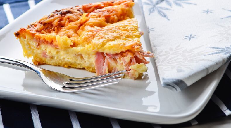 A warm, inviting quiche can make for a quick midweek supper. (Dreamstime/TNS)