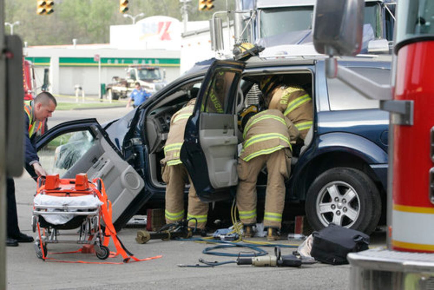 Crash at Woodman, Burkhardt