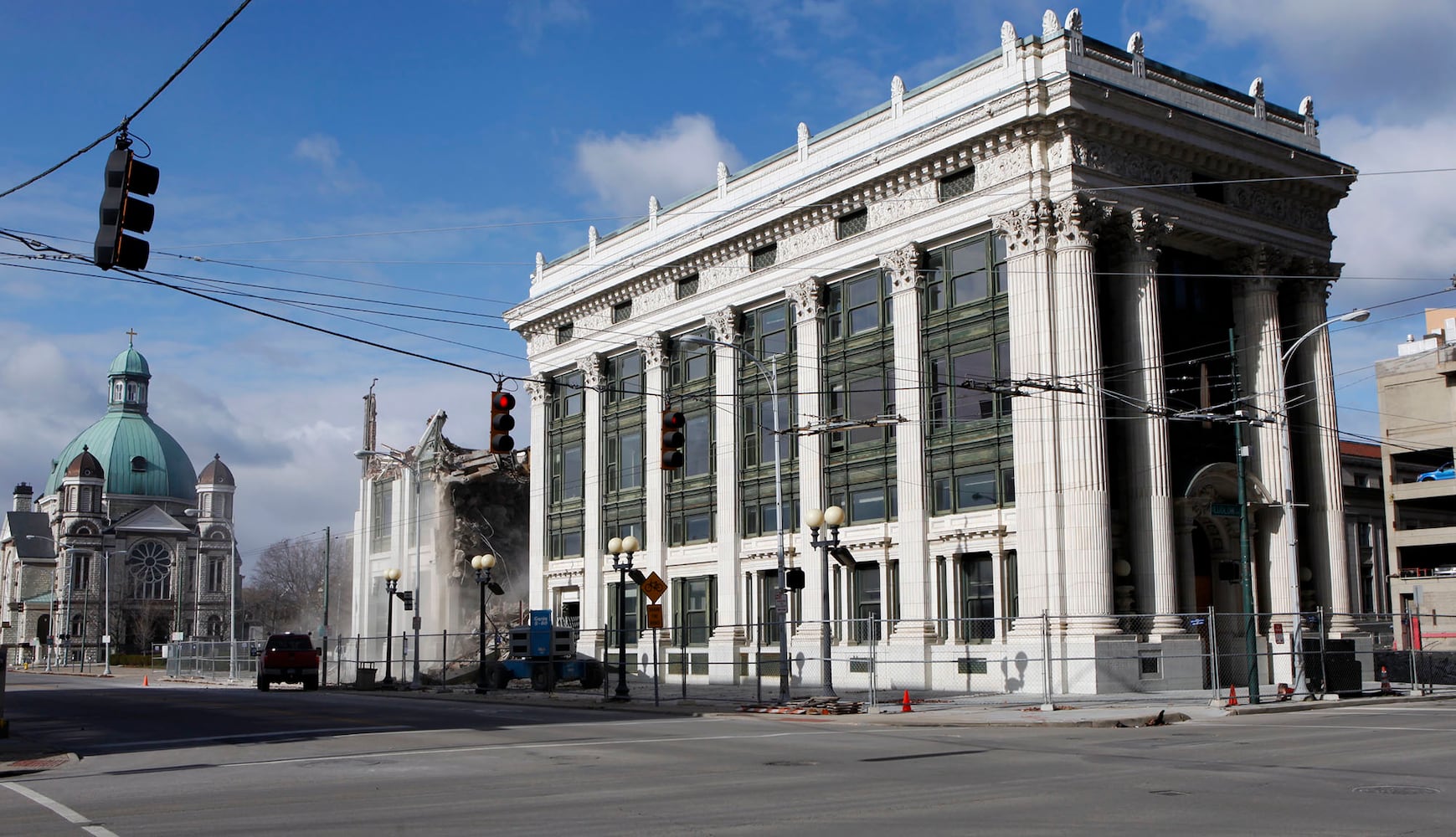 Historic DDN building facade demolished