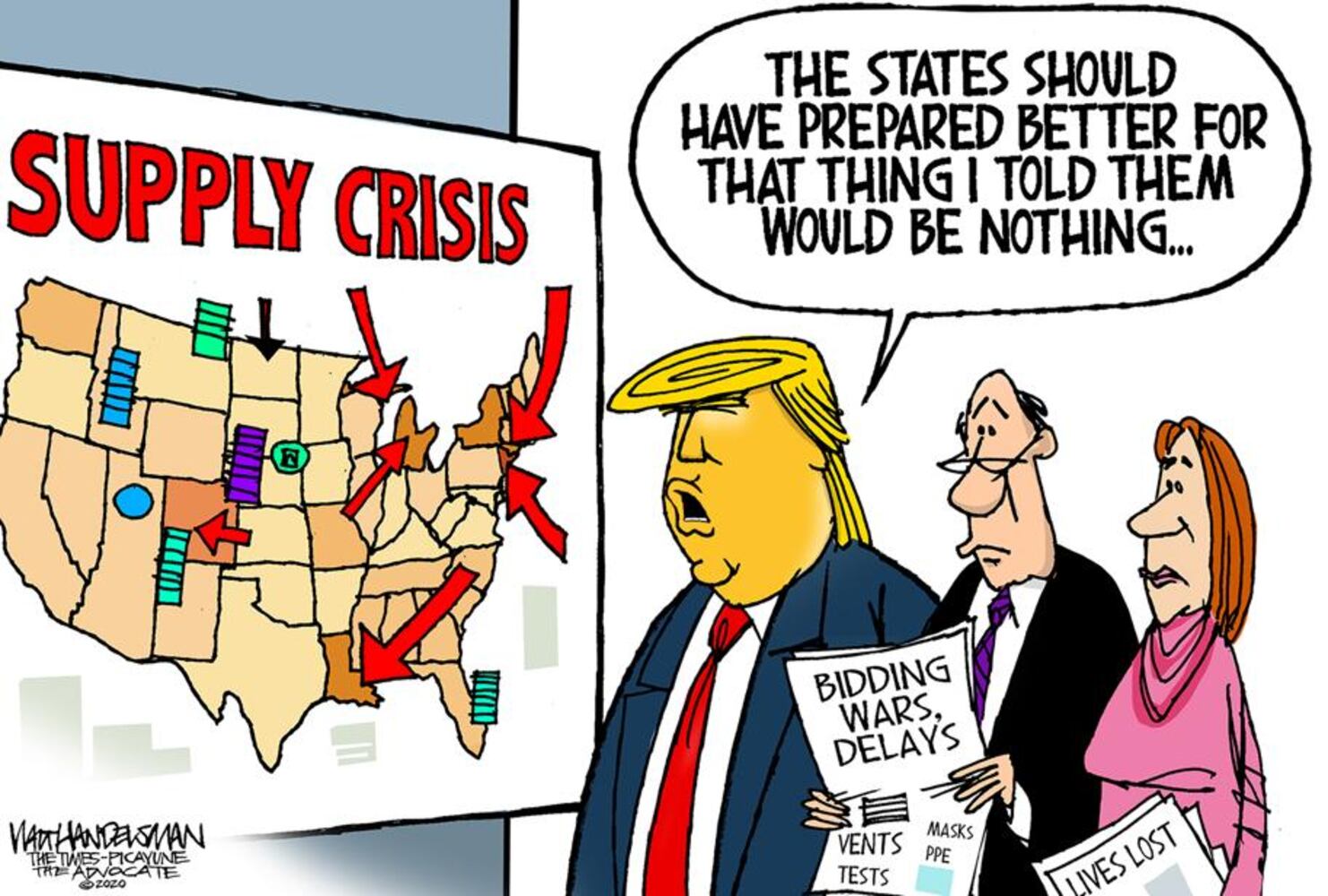 Week in cartoons: Essential business, stimulus checks and more