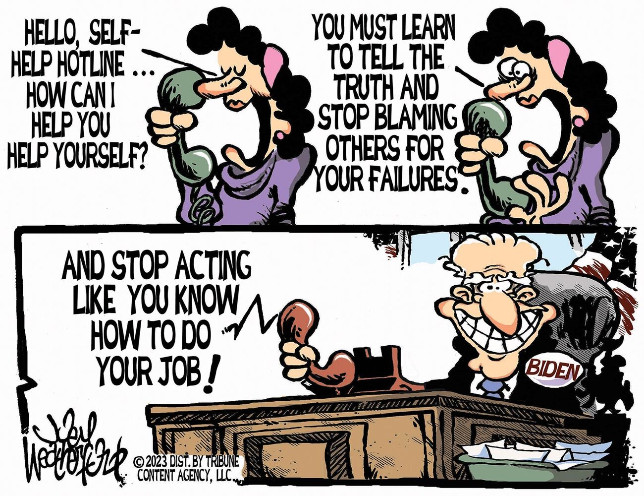 WEEK IN CARTOONS: Ohio derailment, unidentified flying objects and more