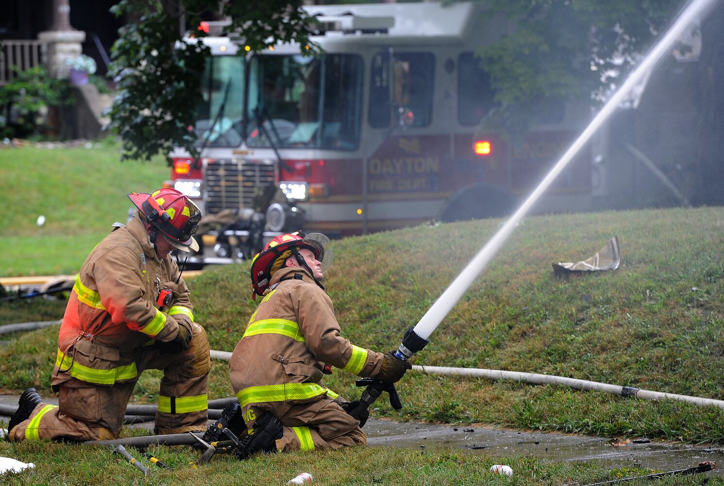 W GRAND AVE FIRE