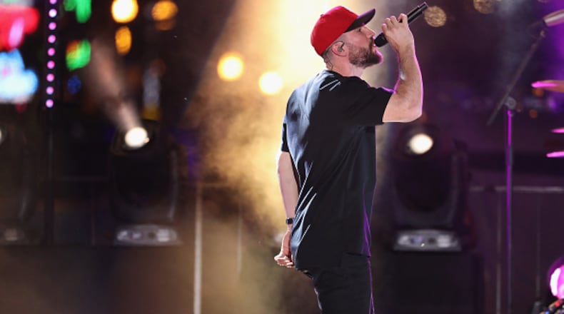 NASHVILLE, TN - JUNE 06: Sam Hunt performs at 2018 CMT Music Awards at Bridgestone Arena on June 6, 2018 in Nashville, Tennessee. (Photo by Anna Webber/Getty Images for CMT)