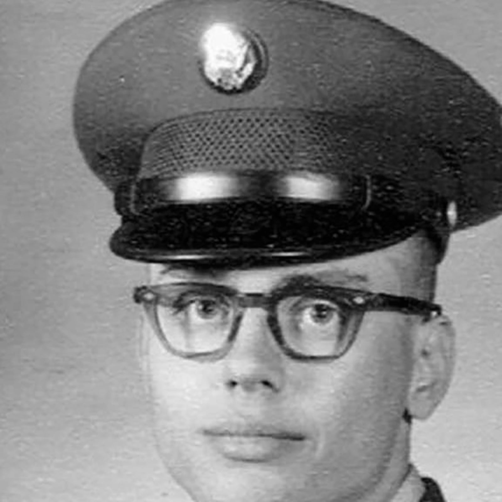 John Lloyd (Jack) Oberleitner as a young Army recruit in 1966. He served four years and ended up sustaining a life changing head injury in Vietnam, which would result in his blindness. CONTRIBUTED