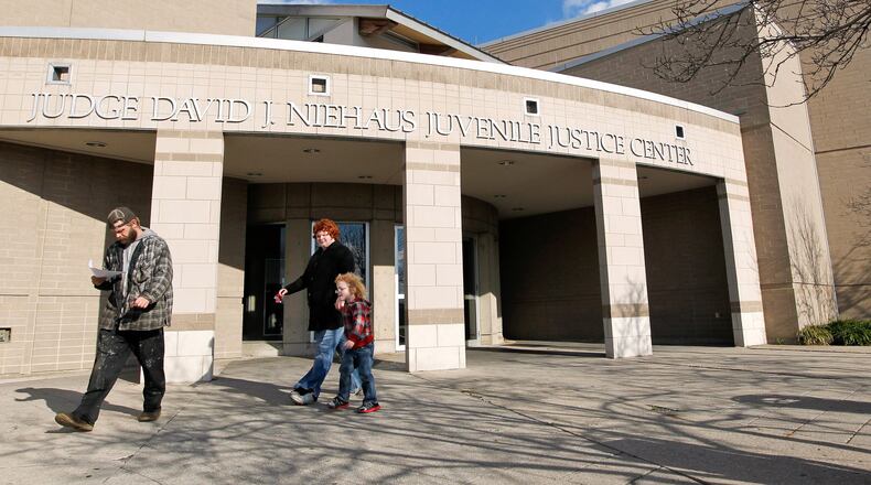 The Butler County Juvenile Justice Center at 280 N. Fair Ave. in Hamilton Monday, Nov. 18, 2013. NICK DAGGY / STAFF