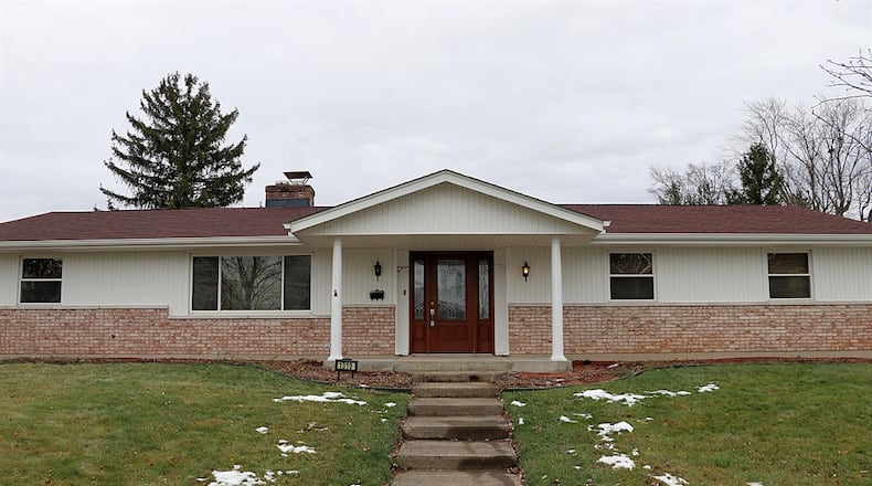 The statesman model ranch sits on a corner lot within the Rona Hill Estates neighborhood of Fairborn. Contributed photos by Kathy Tyler