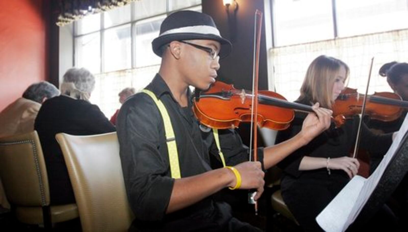 The Stivers School of the Arts and Coco's Bistro have teamed up for Savor Your Sunday brunch performances by the school's music students throughout the month of February. The school's string ensemble performs at the Dayton restaurant on Sunday, Feb. 14, 2010. The series benefits the Seedling Foundation, which supports the arts at Stivers. Call (937) 228-2626 or visit www.228coco.com for more information.