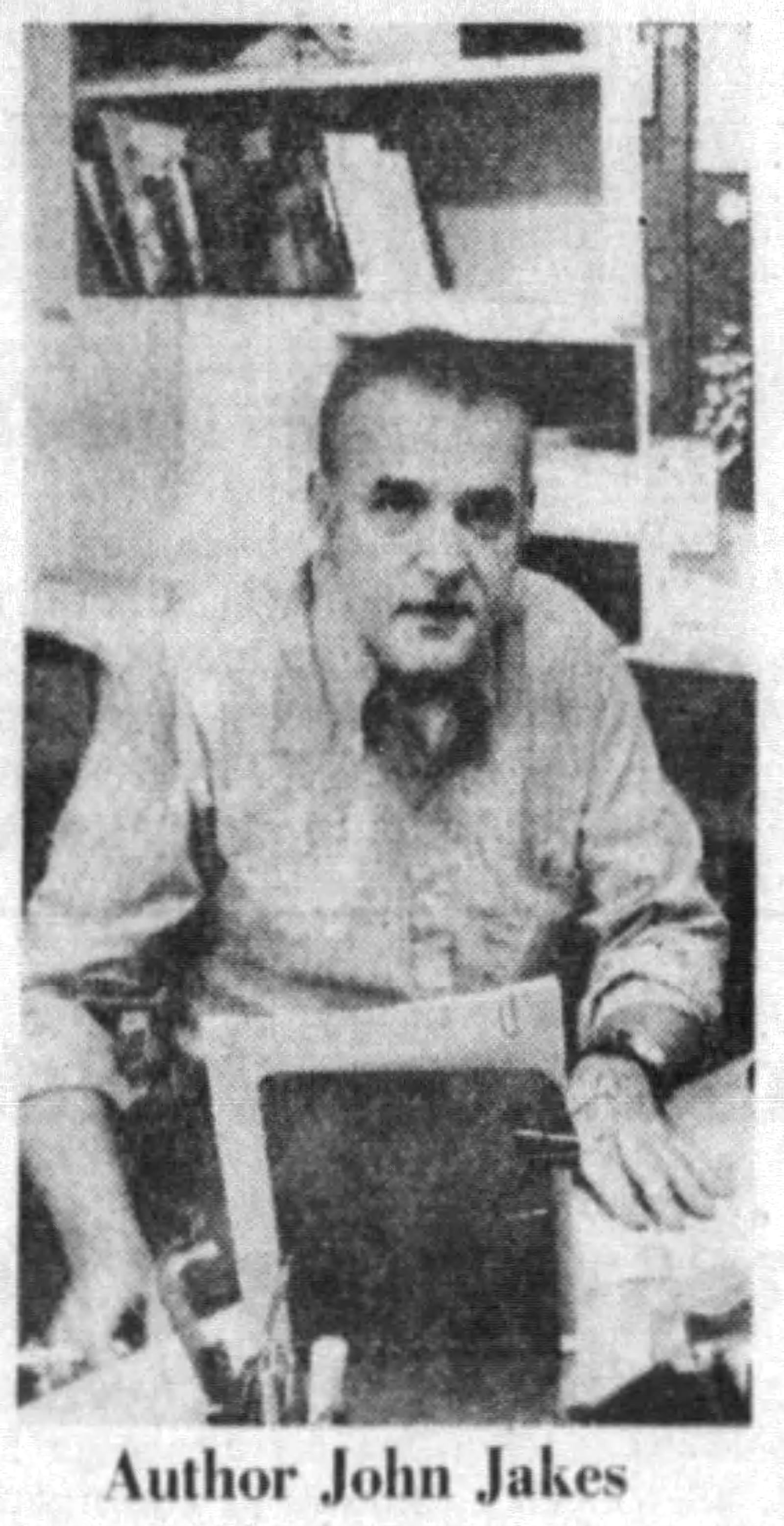 Kettering author John Jakes became the first writer in history to have three books listed among the New York Times’ top 10 paperback best-sellers in one year, in 1976. DAYTON DAILY NEWS ARCHIVES