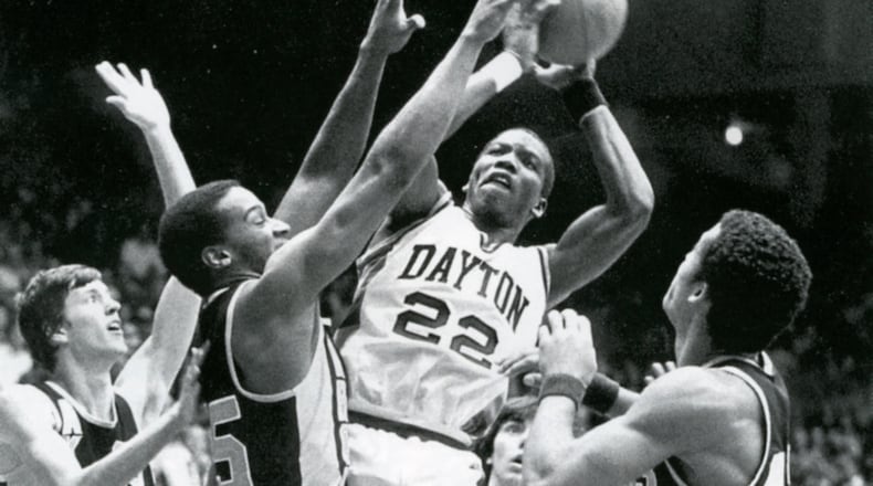 University of Dayton basketball legend Roosevelt Chapman led the Flyers to the Elite Eight in the 1984 NCAA Tournament. FILE PHOTO