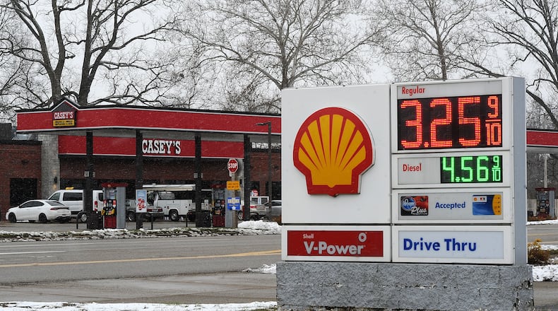 This Casey’s in Xenia is one of 28 stores in the state of Ohio, most are in the western part of the state. MARSHALL GORBY\STAFF