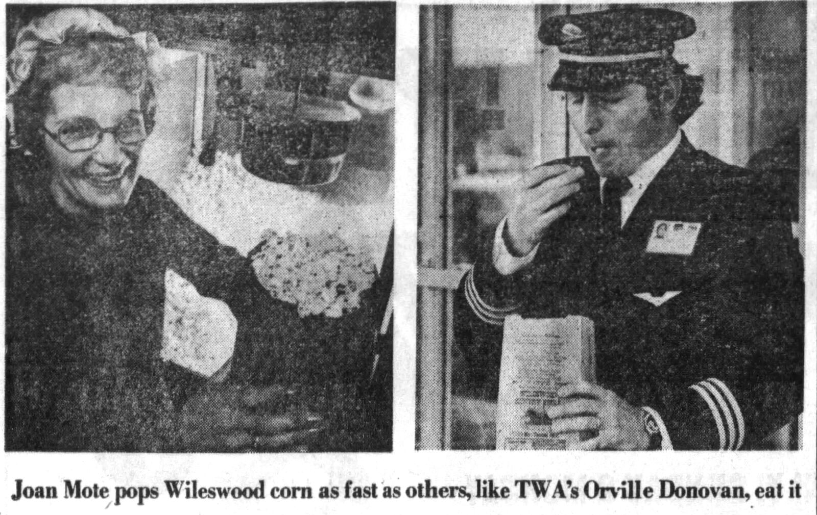The popcorn at Cox Municipal Airport in Vandalia was known world-wide in 1976. DAYTON DAILY NEWS ARCHIVES