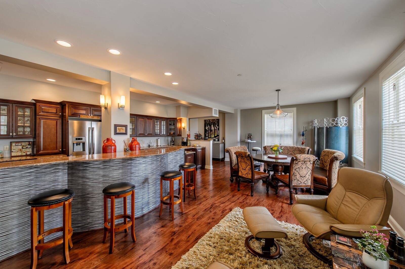 A photo inside a luxury apartment in the Onesto Hotel in Canton. The firm that developed that building hopes to bring high-quality housing to an office tower in downtown Dayton. CONTRIBUTED