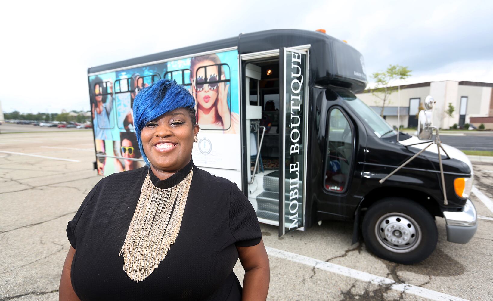 PHOTOS: Former shuttle bus has a new life as a mobile fashion boutique