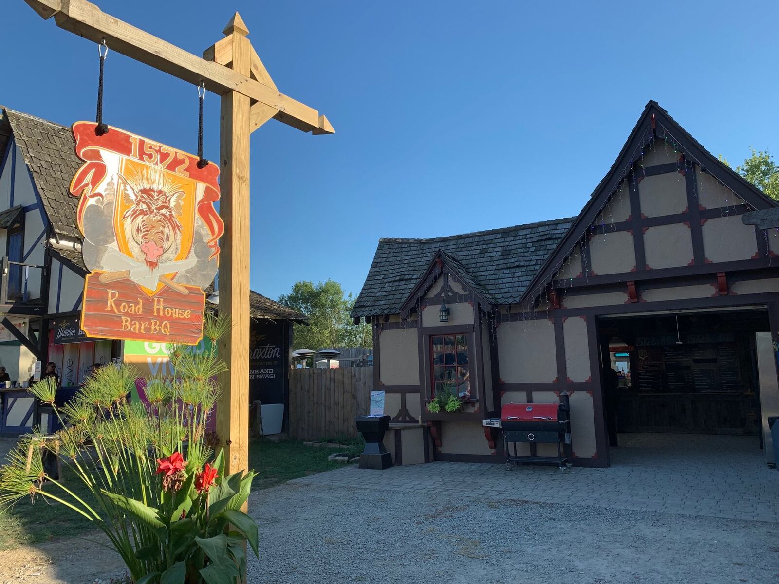 The crown jewel in the festivals food lineup is 1572 Roadhouse Bar-B-Q located in front of the Ohio Renaissance Festival. CONTRIBUTED/ALEXIS LARSEN