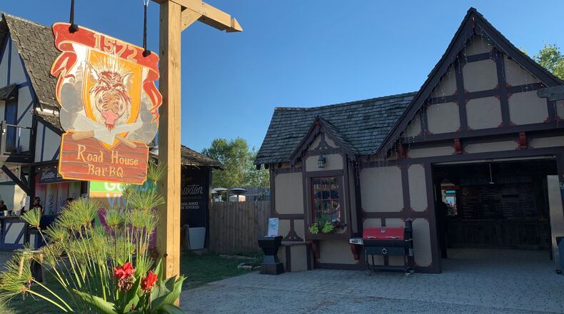 The crown jewel in the festivals food lineup is 1572 Roadhouse Bar-B-Q located in front of the Ohio Renaissance Festival. CONTRIBUTED/ALEXIS LARSEN