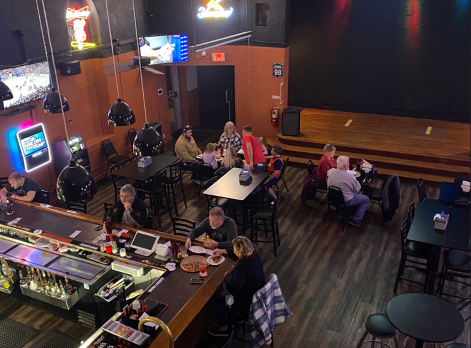 Flying Pig Tavern at 136 N. First St. in Fairborn is open with drinks, pizza, darts and more. CONTRIBUTED
